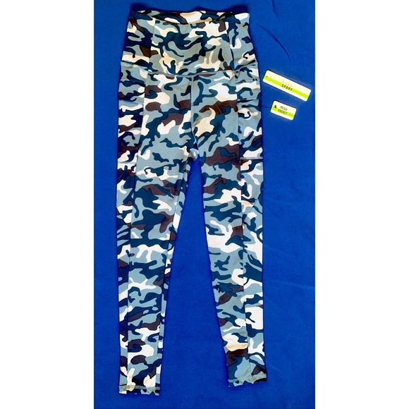 Nicole Miller Sport Pants - Nicole Miller Urban Camo Denim Leggings